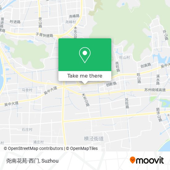 尧南花苑-西门 map