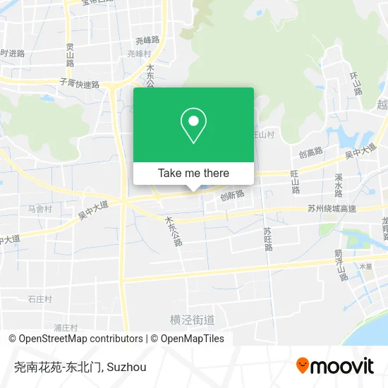 尧南花苑-东北门 map
