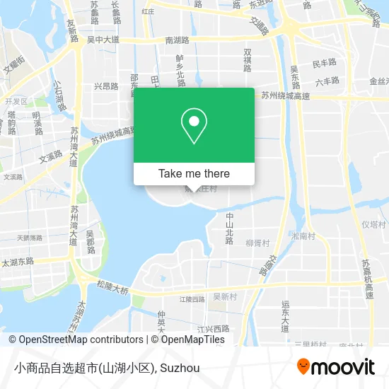 小商品自选超市(山湖小区) map