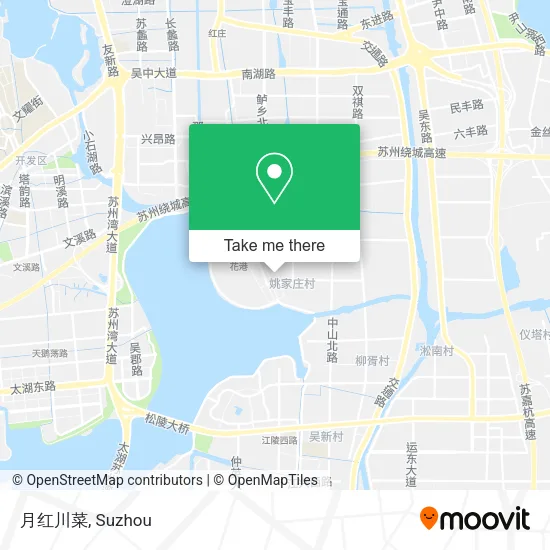 月红川菜 map