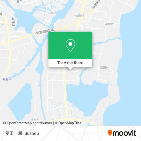 罗田上桥 map