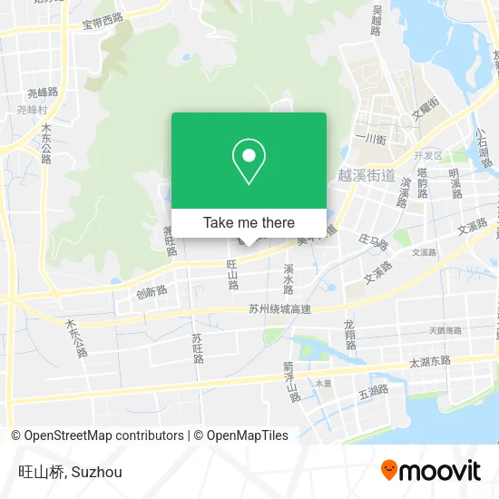 旺山桥 map