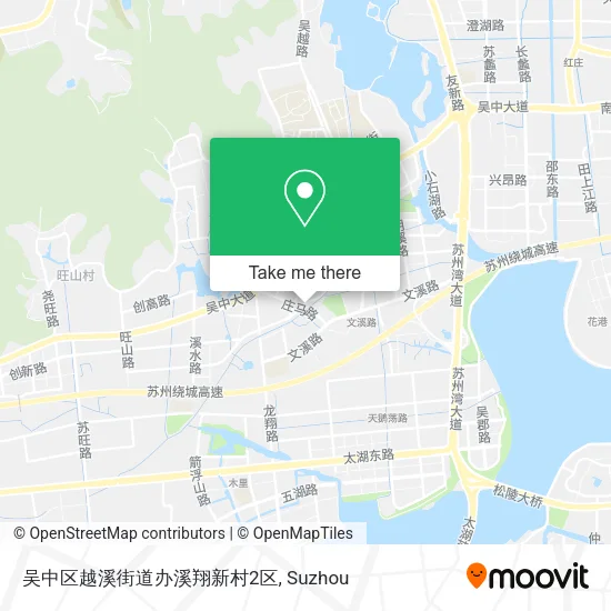 吴中区越溪街道办溪翔新村2区 map