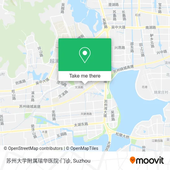 苏州大学附属瑞华医院-门诊 map