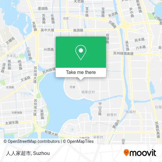 人人家超市 map