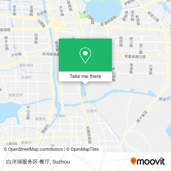 白洋湖服务区-餐厅 map