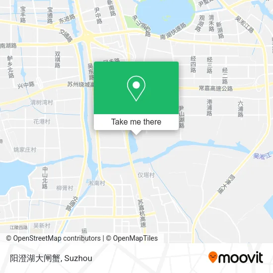 阳澄湖大闸蟹 map