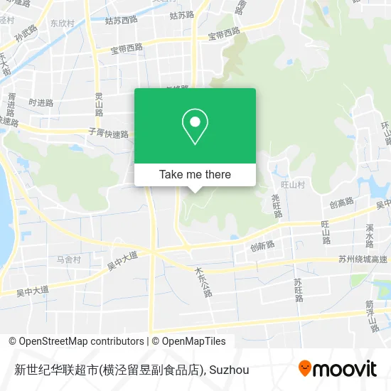 新世纪华联超市(横泾留昱副食品店) map