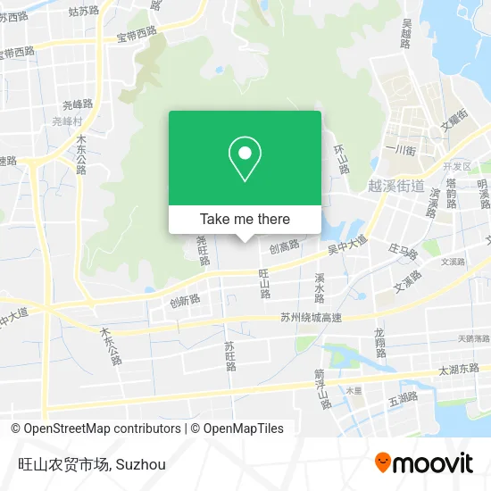 旺山农贸市场 map