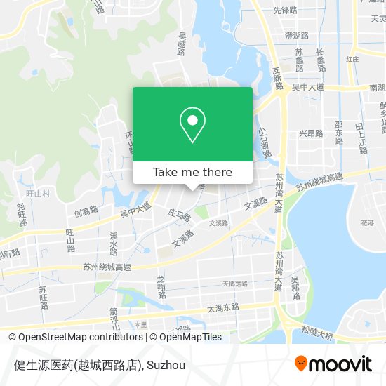 健生源医药(越城西路店) map