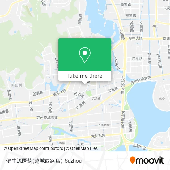 健生源医药(越城西路店) map