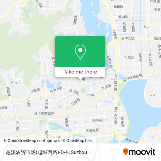 越溪农贸市场(越城西路)-D栋 map