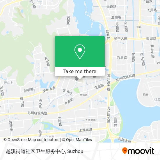 越溪街道社区卫生服务中心 map
