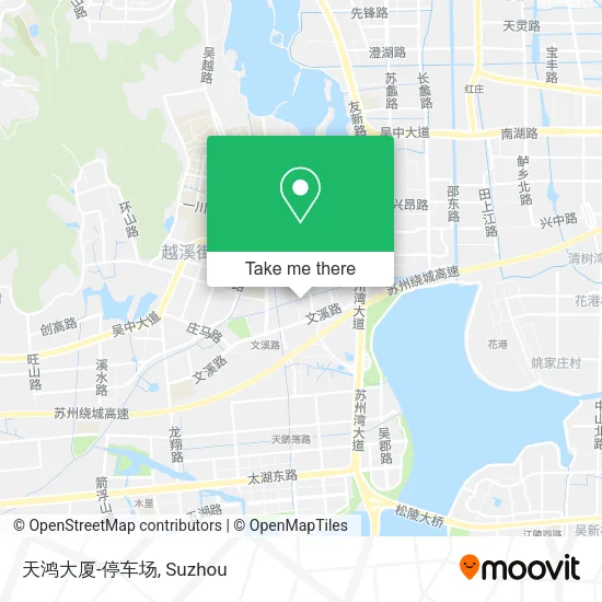 天鸿大厦-停车场 map