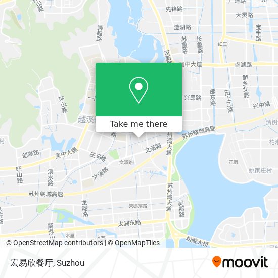 宏易欣餐厅 map