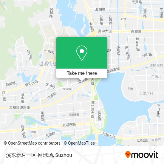 溪东新村一区-网球场 map