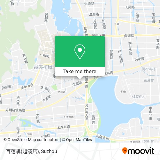百莲凯(越溪店) map
