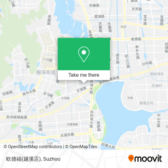 欧德福(越溪店) map