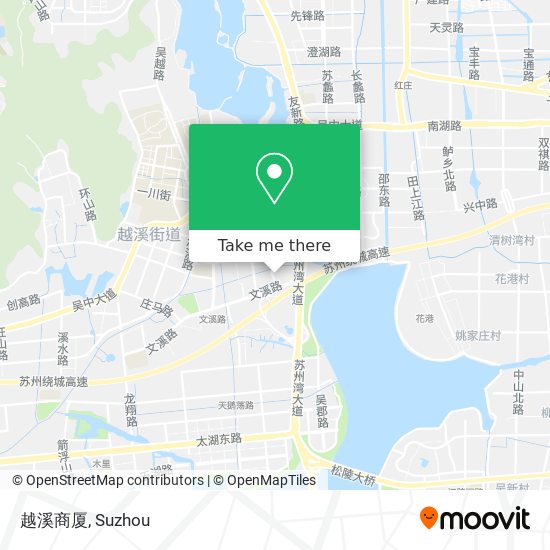 越溪商厦 map