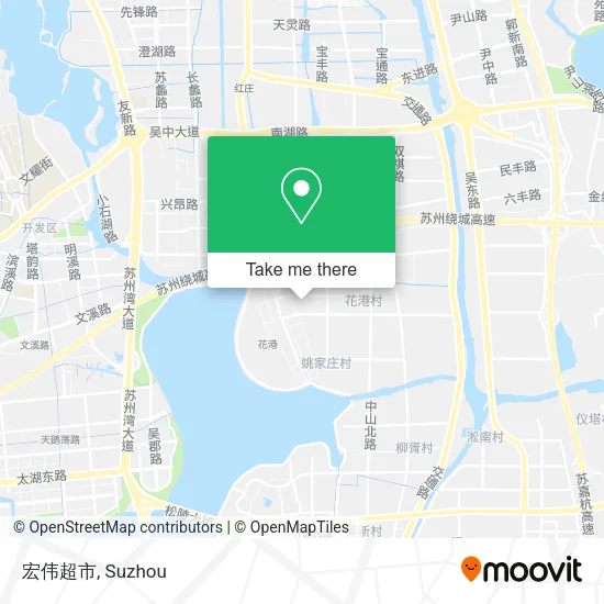 宏伟超市 map