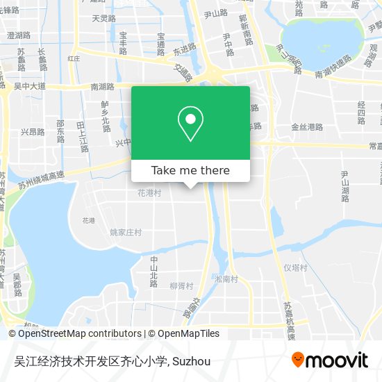 吴江经济技术开发区齐心小学 map