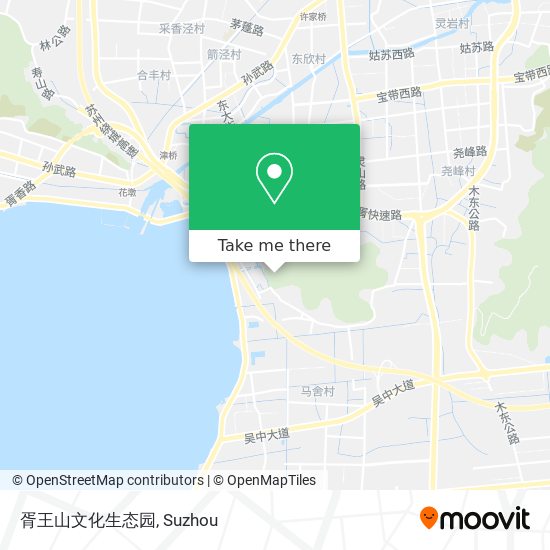 胥王山文化生态园 map