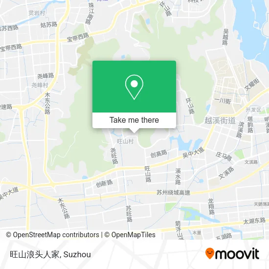 旺山浪头人家 map