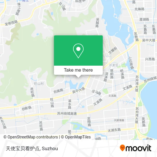 天使宝贝看护点 map