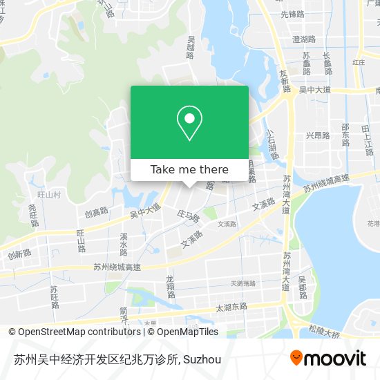 苏州吴中经济开发区纪兆万诊所 map