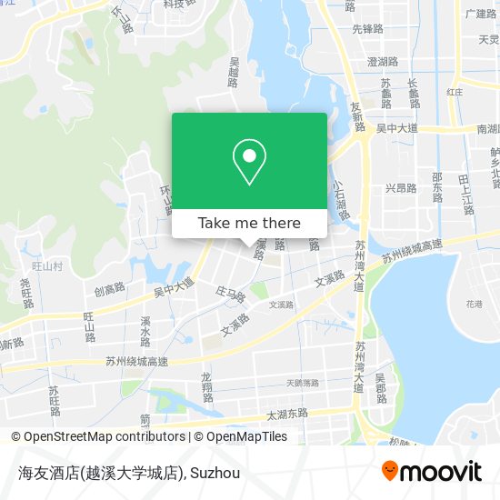 海友酒店(越溪大学城店) map