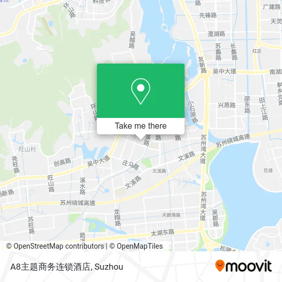 A8主题商务连锁酒店 map