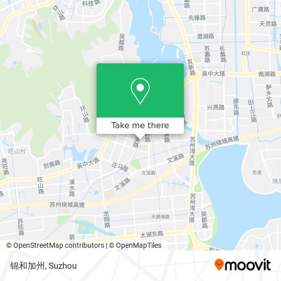 锦和加州 map