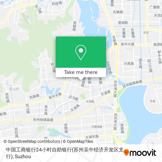 中国工商银行24小时自助银行(苏州吴中经济开发区支行) map