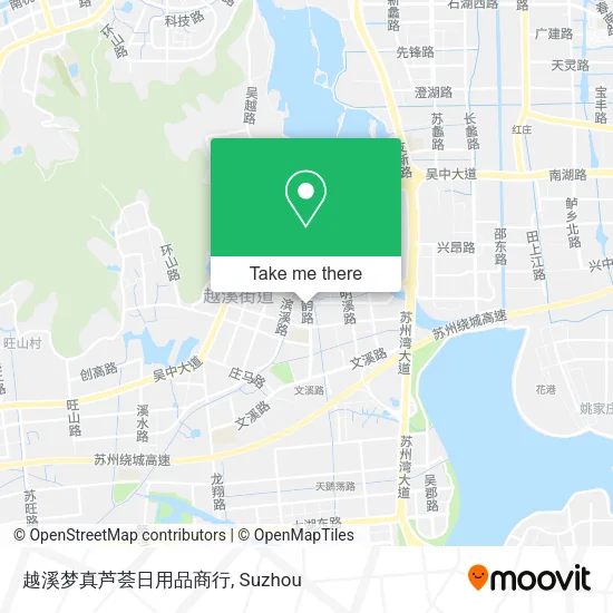 越溪梦真芦荟日用品商行 map