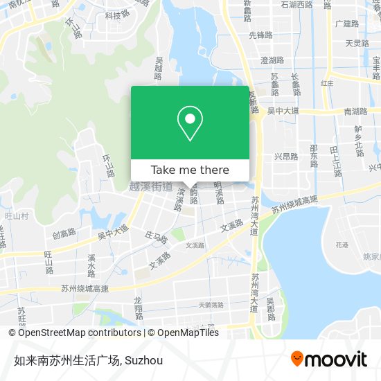 如来南苏州生活广场 map