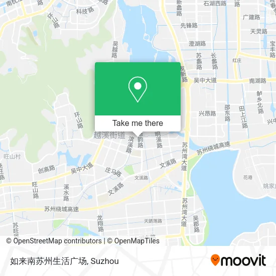 如来南苏州生活广场 map