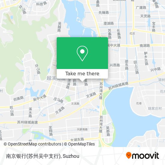 南京银行(苏州吴中支行) map