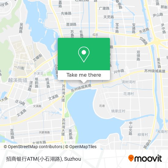 招商银行ATM(小石湖路) map