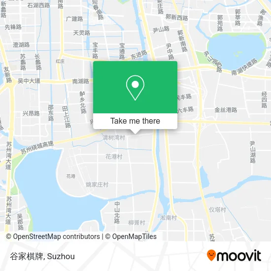 谷家棋牌 map