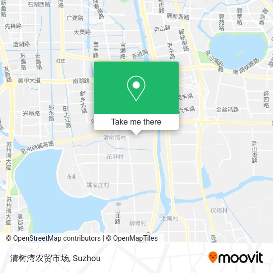 清树湾农贸市场 map