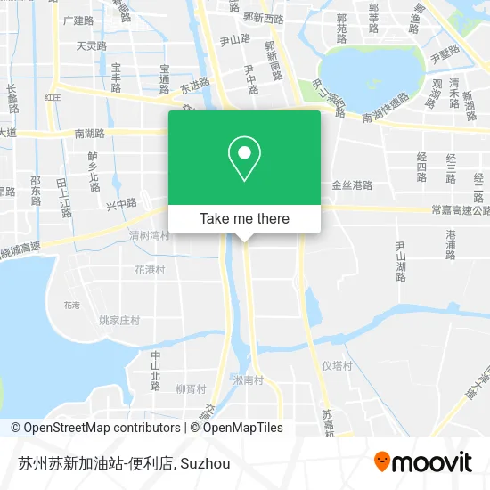 苏州苏新加油站-便利店 map