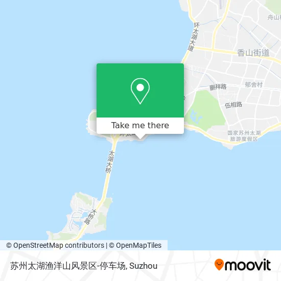 苏州太湖渔洋山风景区-停车场 map