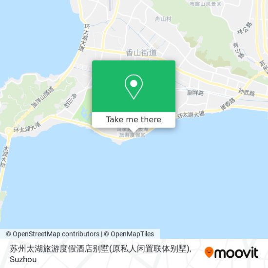 苏州太湖旅游度假酒店别墅(原私人闲置联体别墅) map