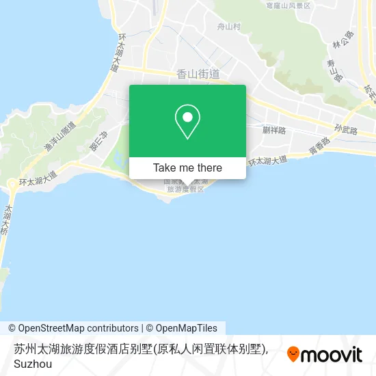 苏州太湖旅游度假酒店别墅(原私人闲置联体别墅) map
