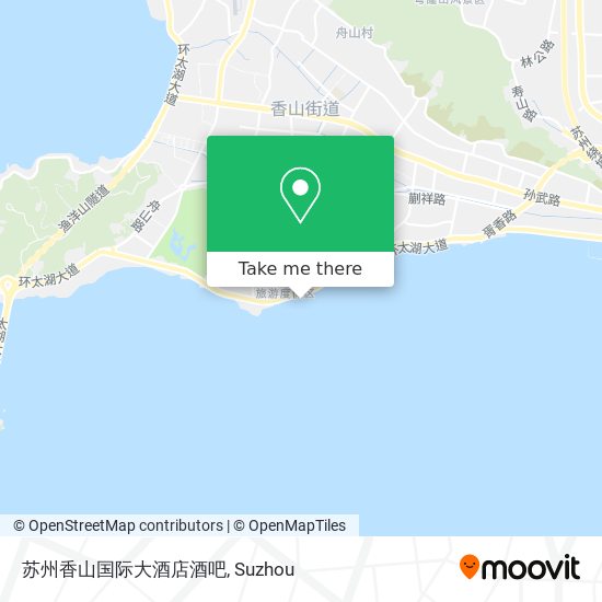 苏州香山国际大酒店酒吧 map