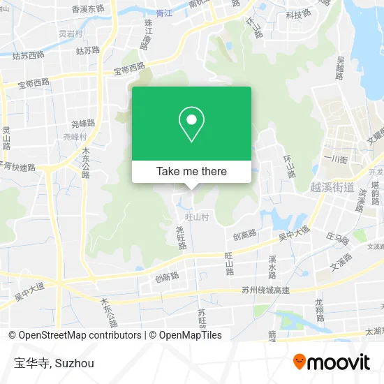 宝华寺 map