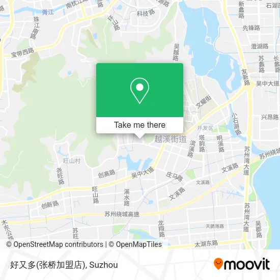 好又多(张桥加盟店) map