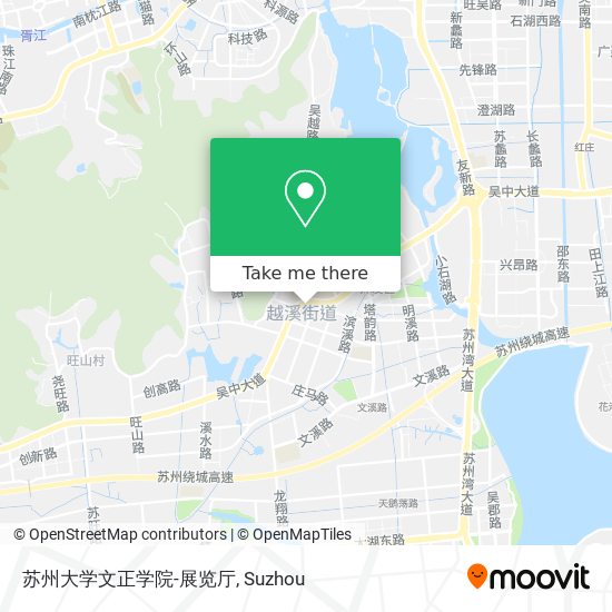 苏州大学文正学院-展览厅 map