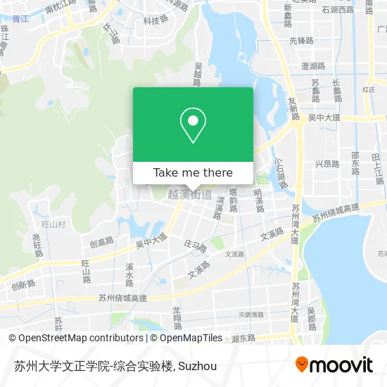 苏州大学文正学院-综合实验楼 map