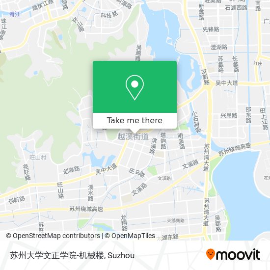 苏州大学文正学院-机械楼 map